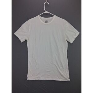 Calvin Klein T-Shirt Cotton Stretch Medium White Crew Neck Short Sleeve Tee 1405